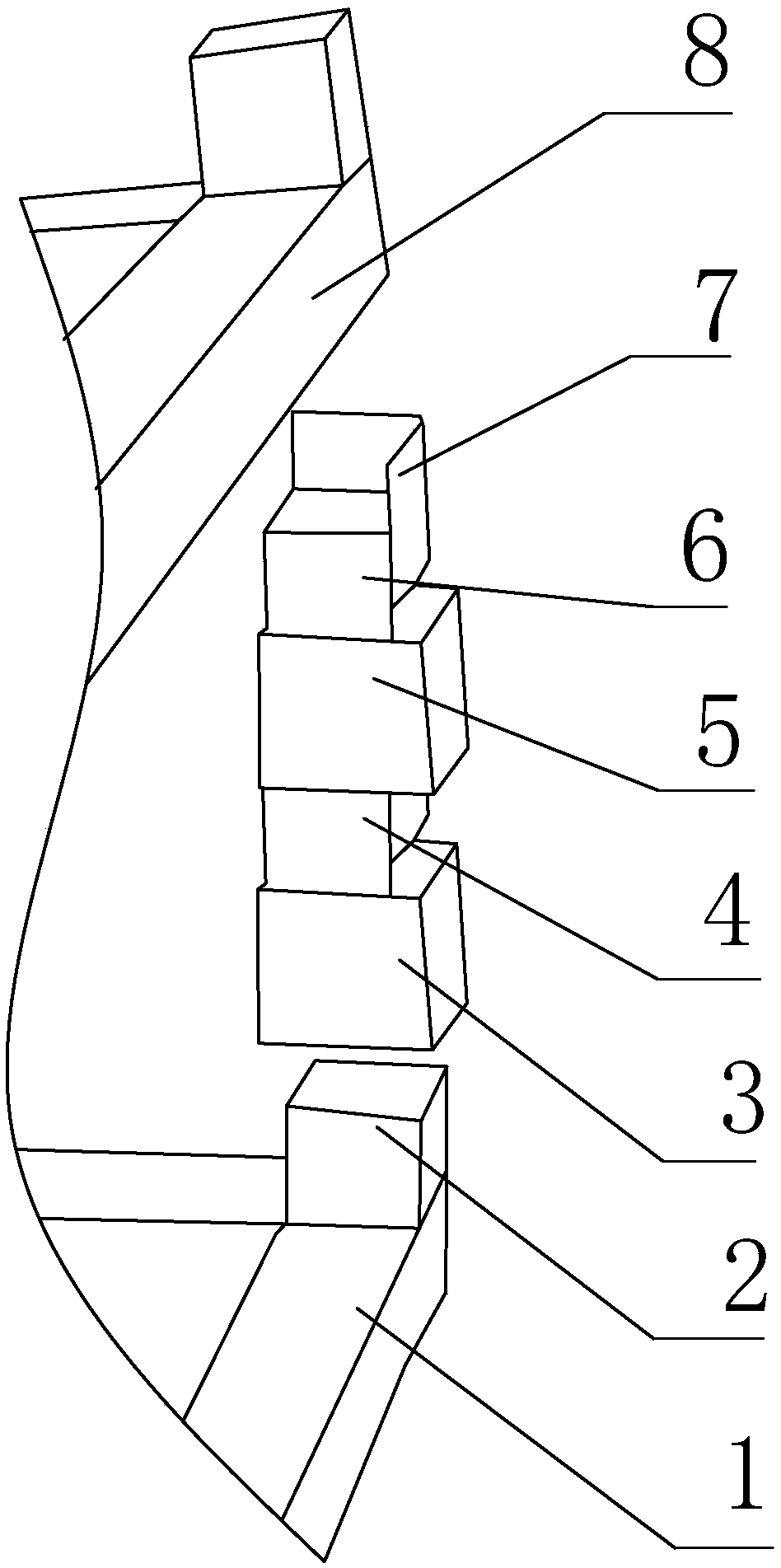 Multifunctional sterilization frame structure capable of performing height adjustment