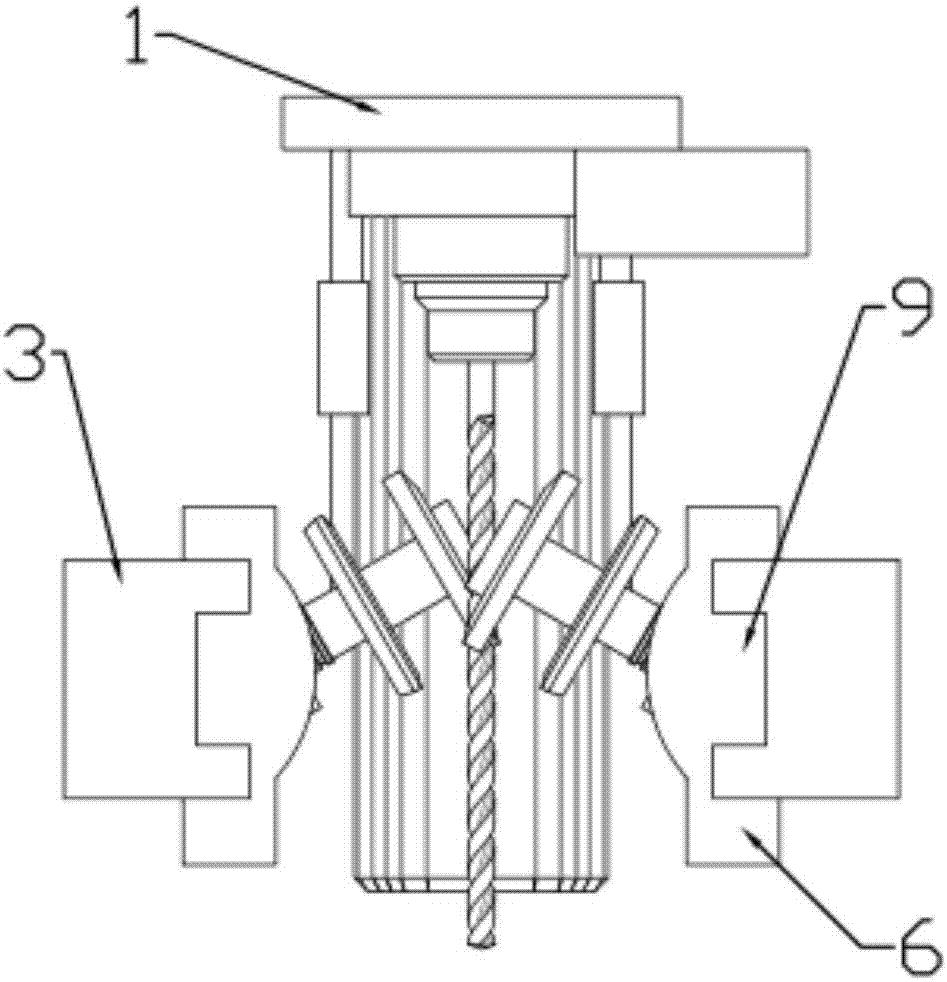 Symmetric double-spindle cutter groove grinding machine