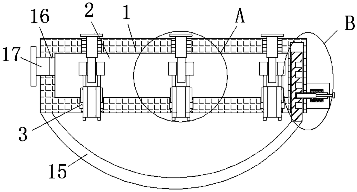 Endocrinology department patient treatment device and use method thereof