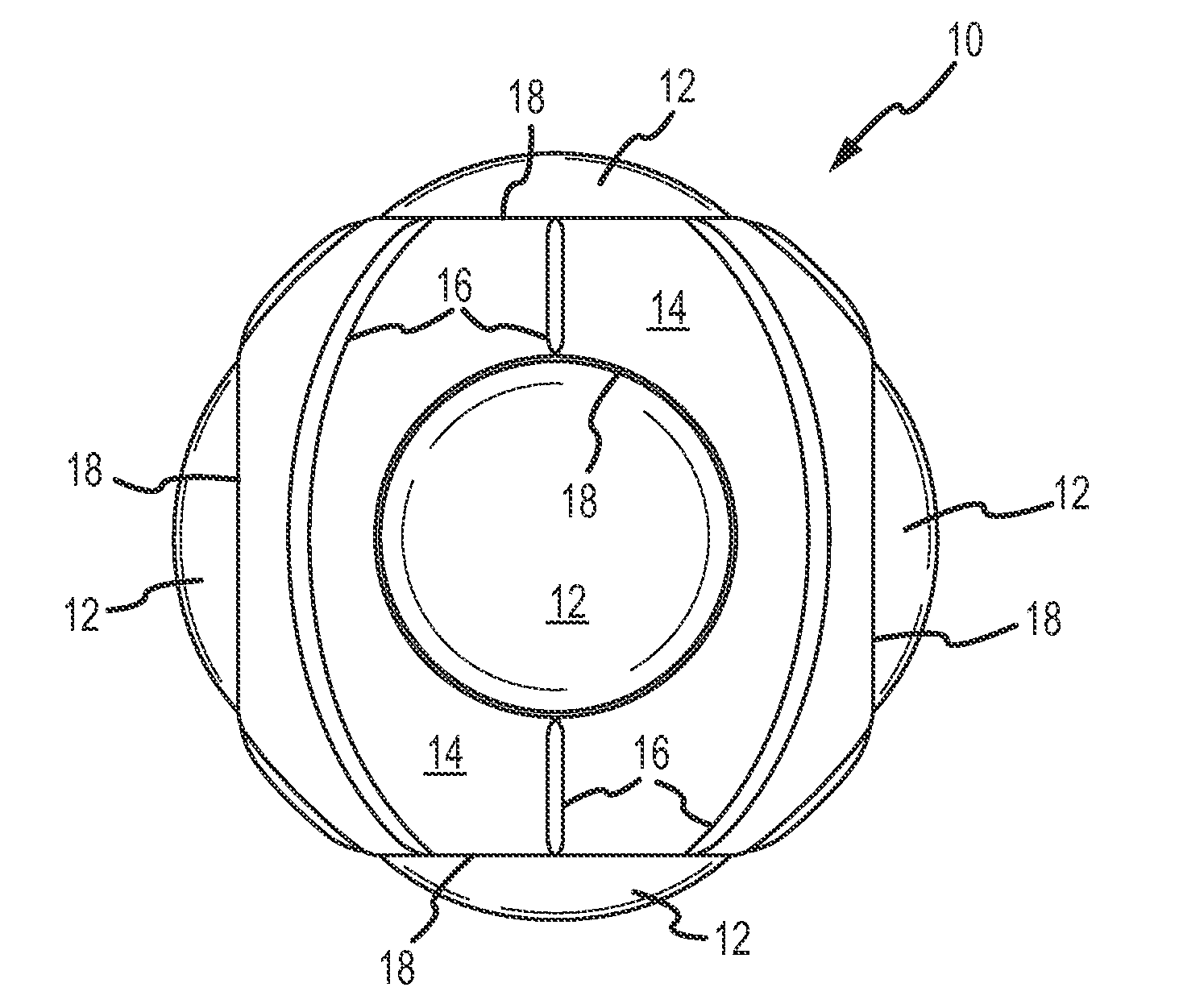 Pet toy with variable elasticity