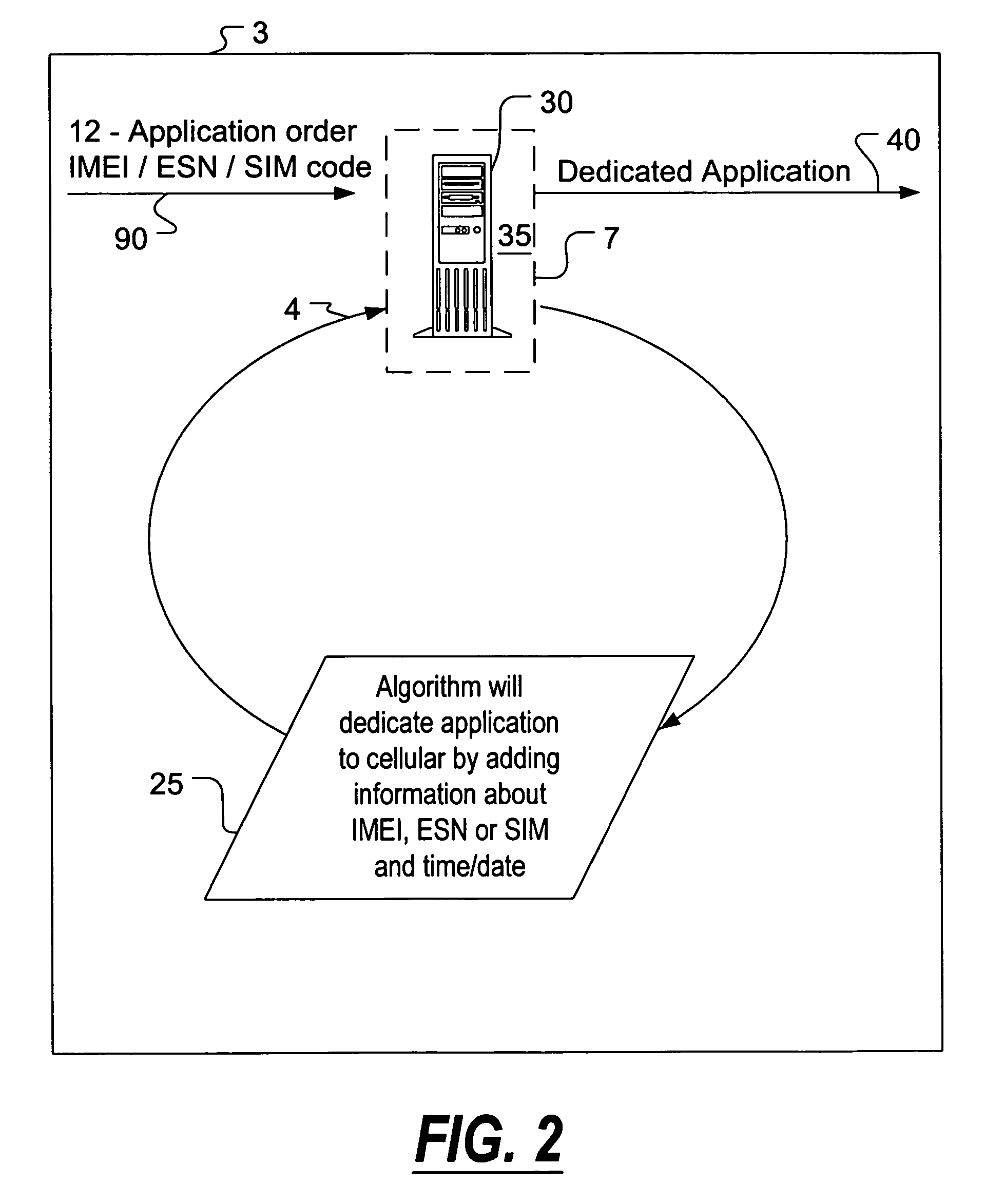 Dedicated applications for user stations and methods for downloading dedicated applications to user stations