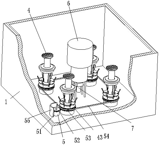 A kind of environmental protection three-way pipe surface treatment process