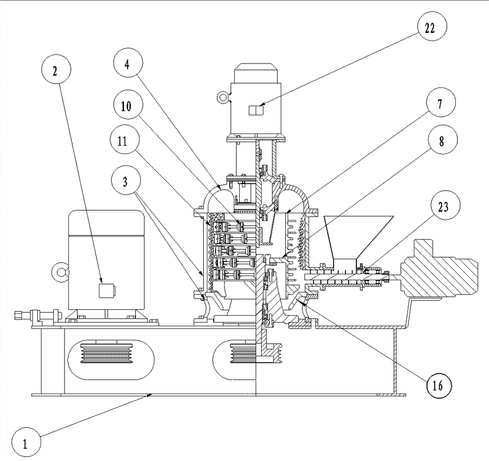 Cylindrical Vertical Grading Mill