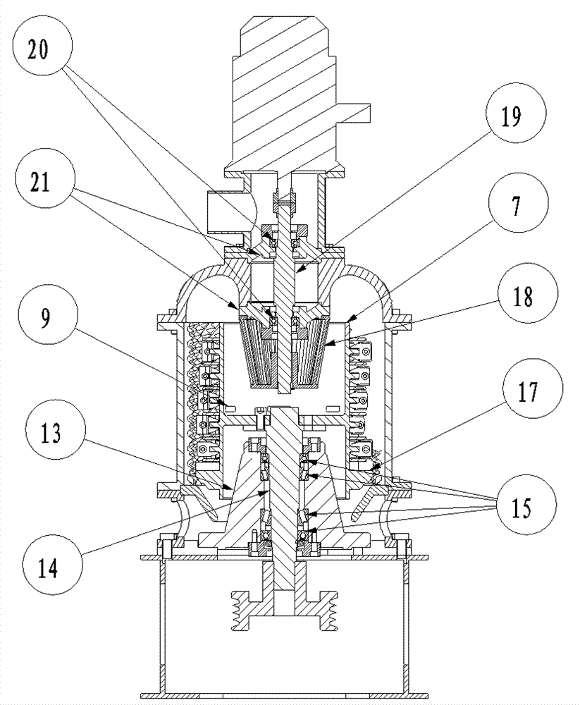 Cylindrical Vertical Grading Mill