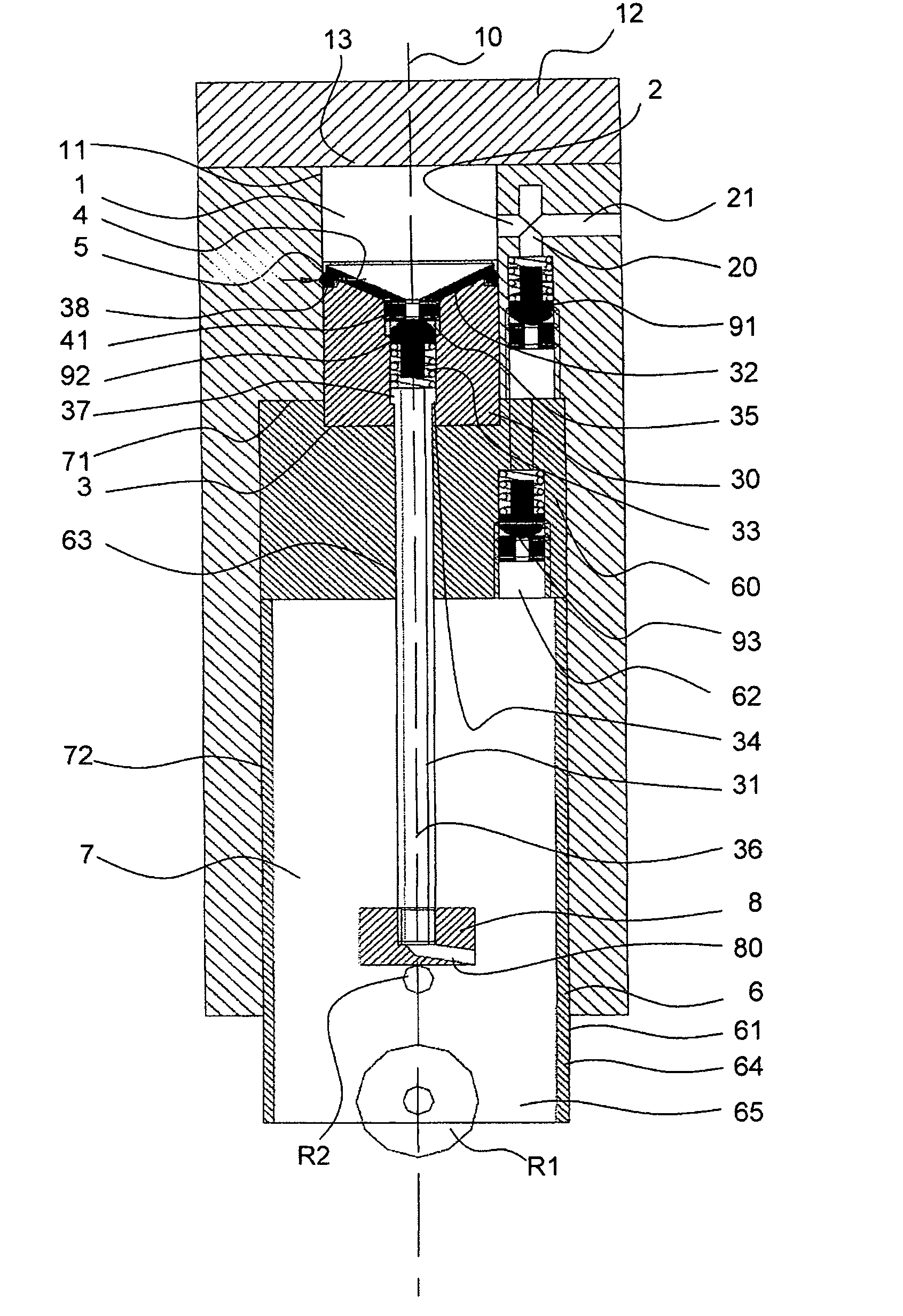 Apparatus and Method for Extracting a Hot Beverage