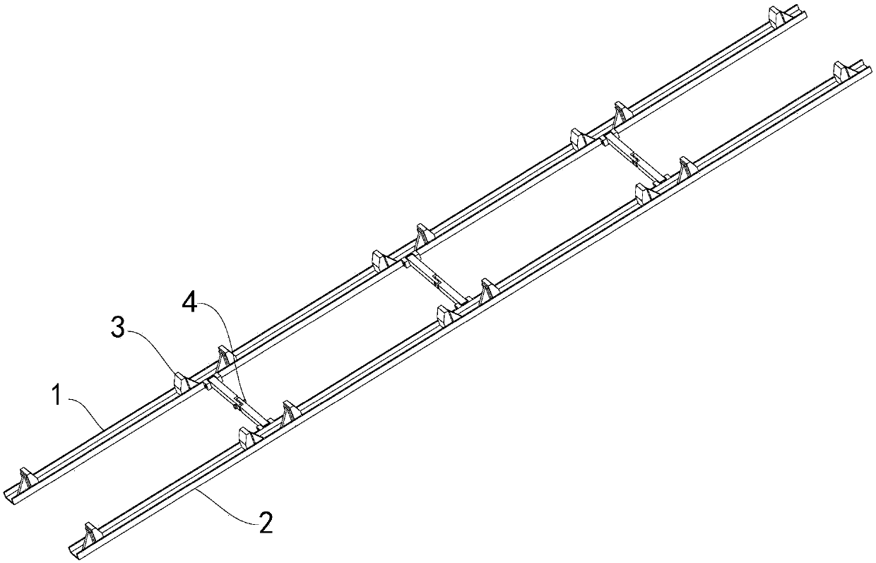 Steel coil storage frame