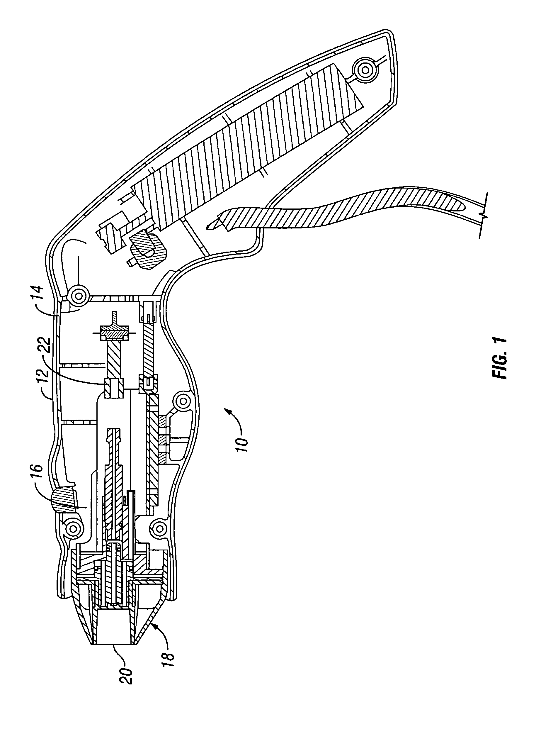 Handpiece for treatment of tissue