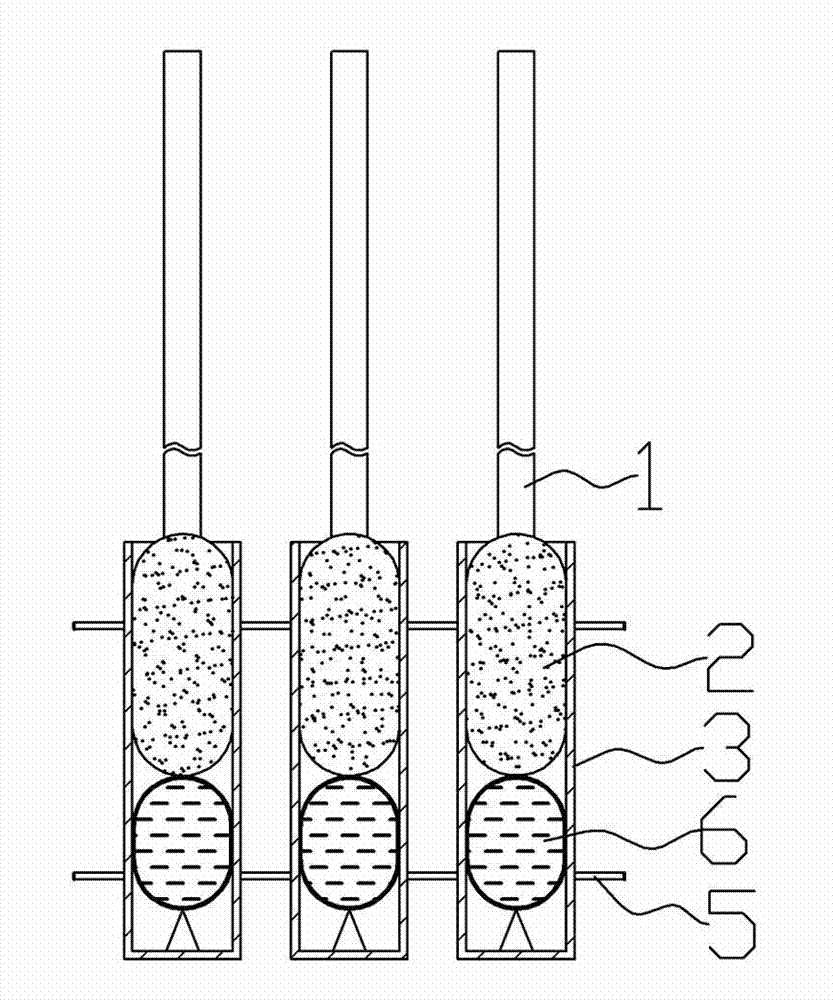 Disposable ethyl alcohol cotton swabs and cotton swab boxes which are provided with cotton swab discharging mechanisms and support use of same