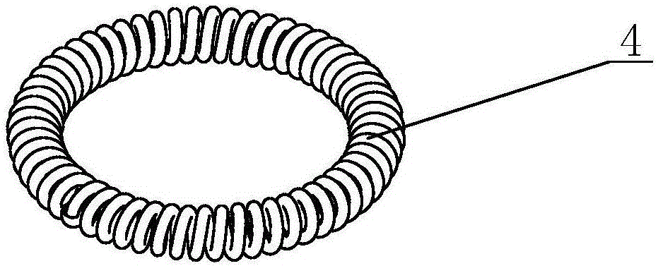 Moving contact clamping structure for circuit breaker