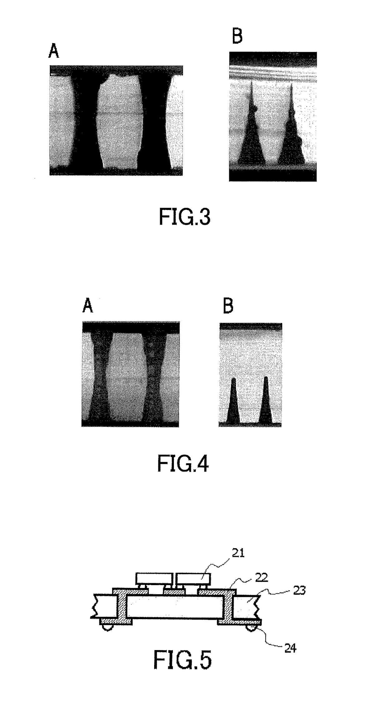 Glass for laser processing and method for producing perforated glass using same