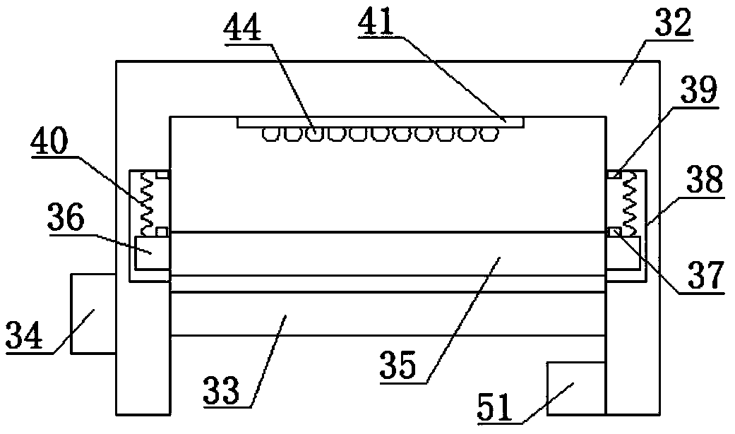 Integrated efficient dyeing and finishing device for textile fabric