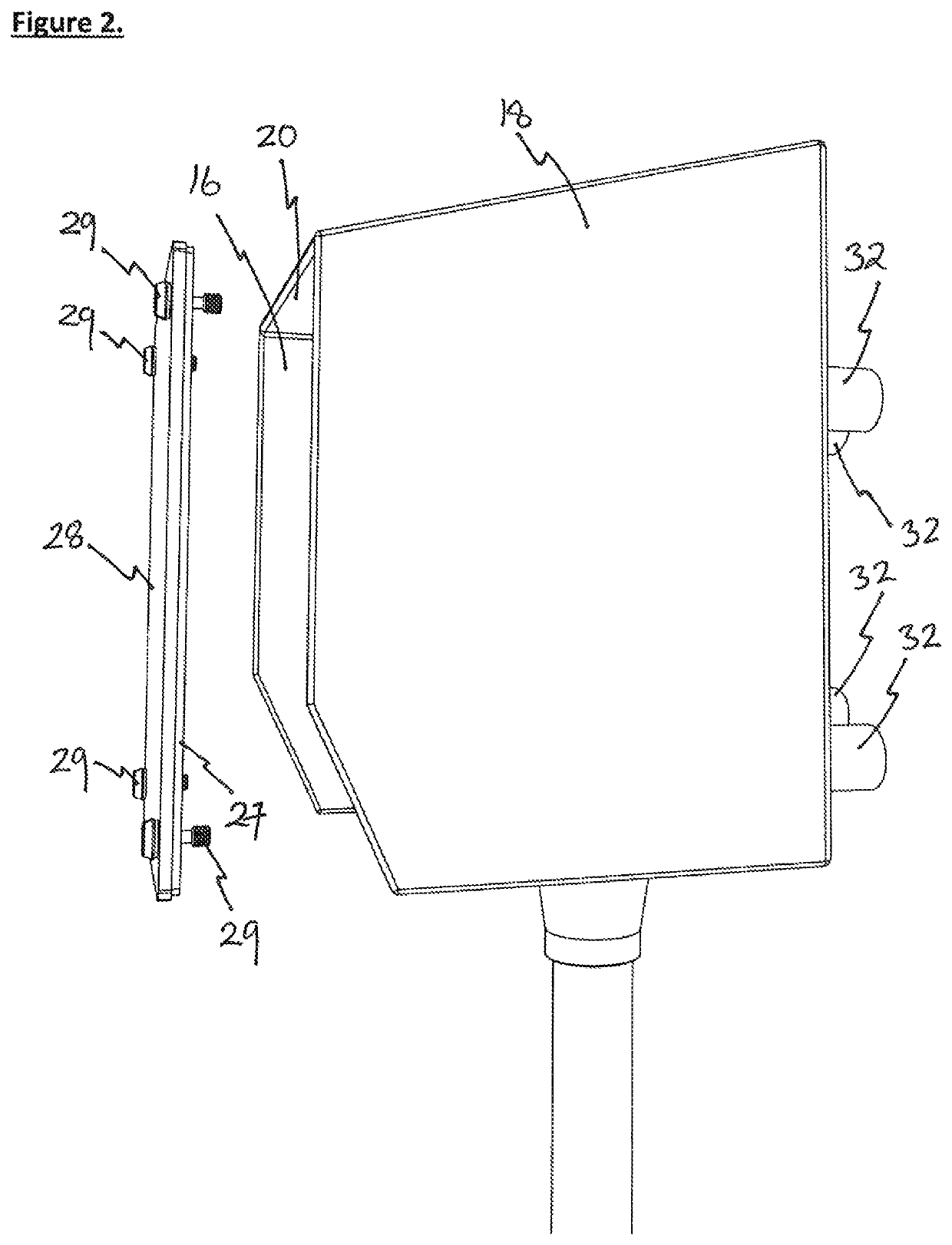 Enclosure for protecting electrical components, cables and the like