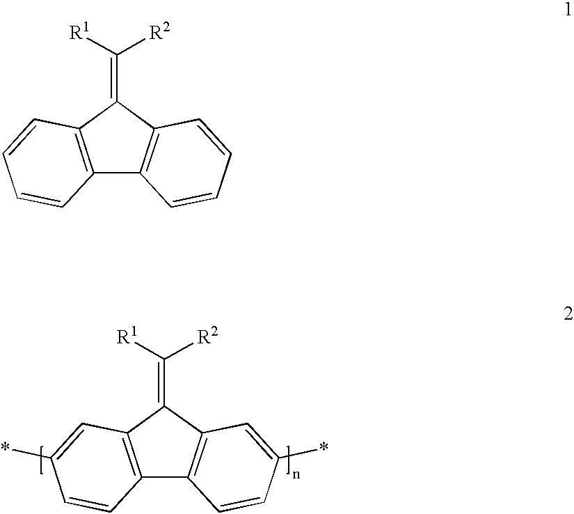 Mono-, oligo-and polyalkylidenefluorenes and their use as charge transport materials