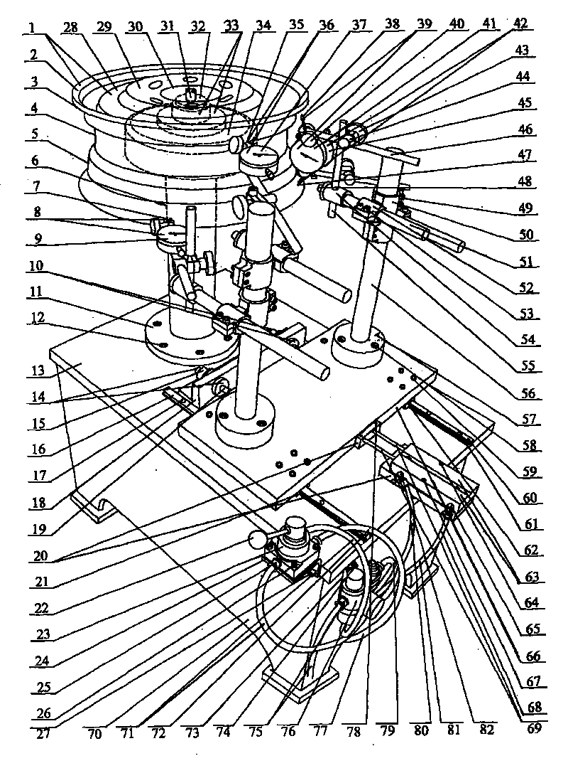 Wheel diameter jumpiness and run-out tolerance detection method