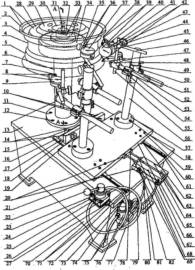 Wheel diameter jumpiness and run-out tolerance detection method