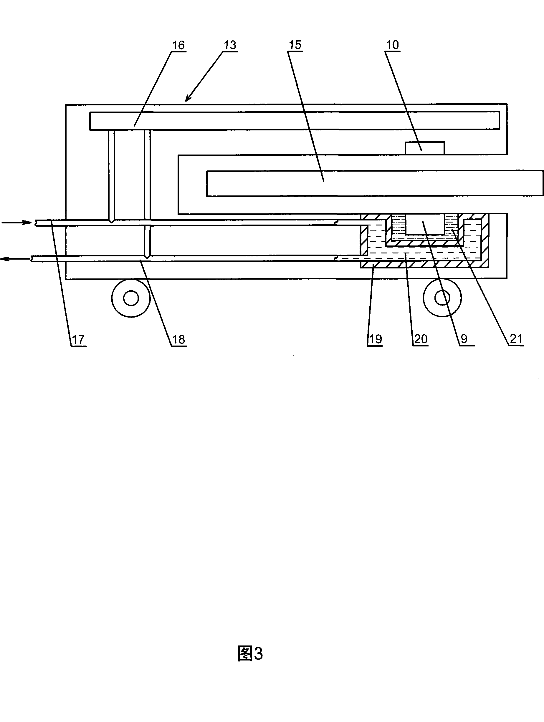 Continuous precise metal belt measuring X-ray process and equipment