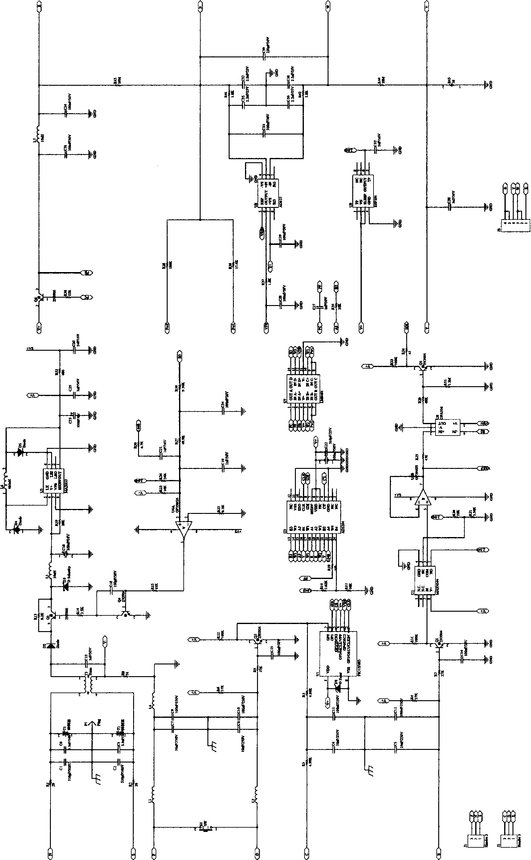 One-key zero-returning device of transmitter