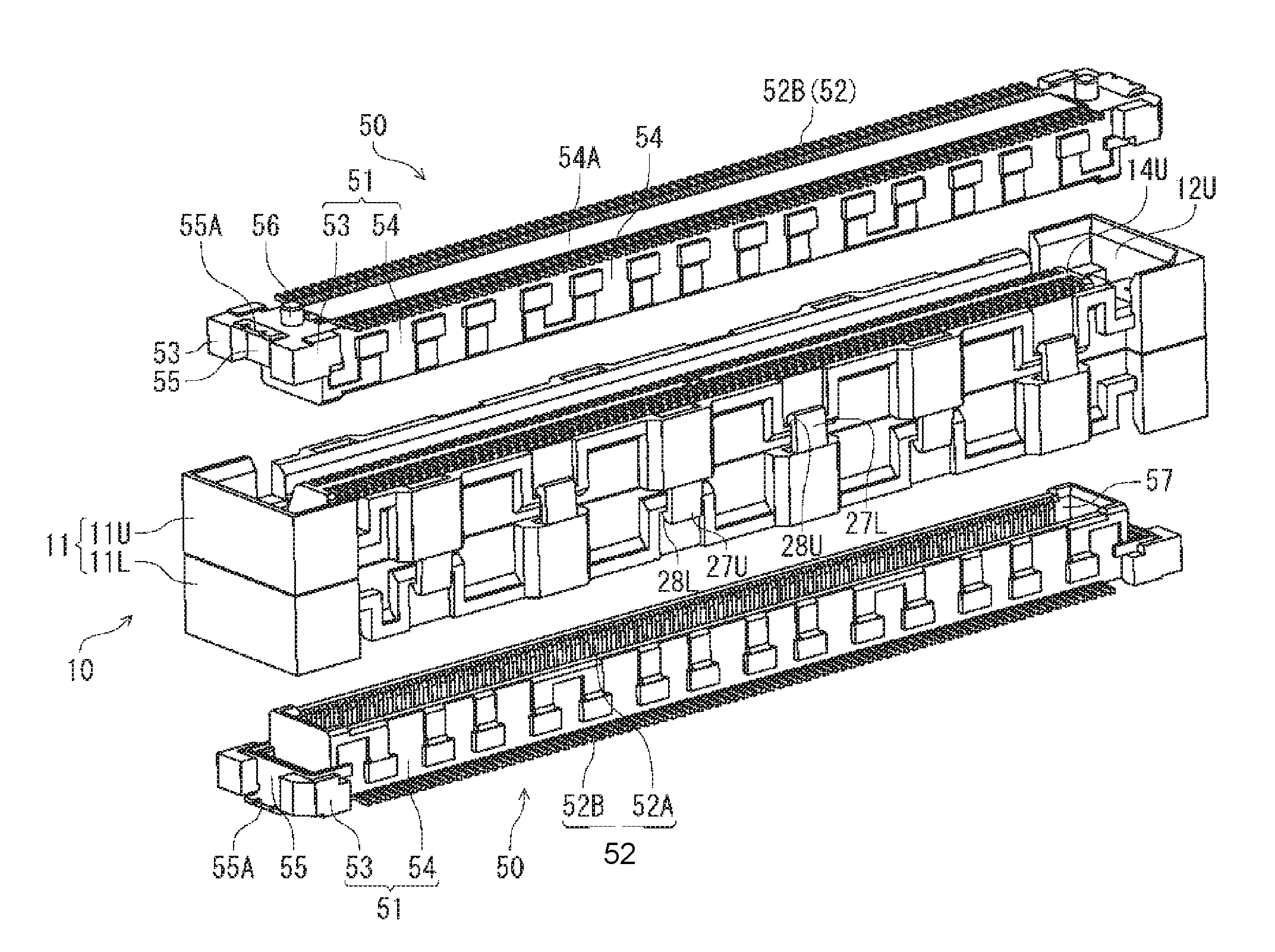 Electrical connector and electrical connector assembled component