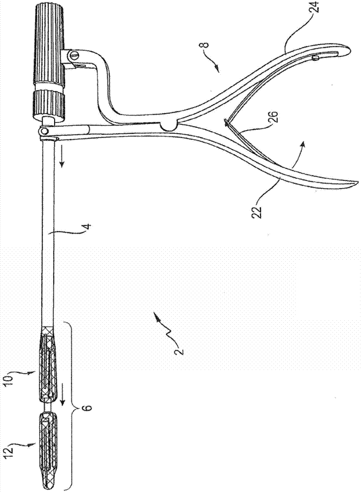 Width-adjustable cutting instrument for transapical aortic valve resectioning