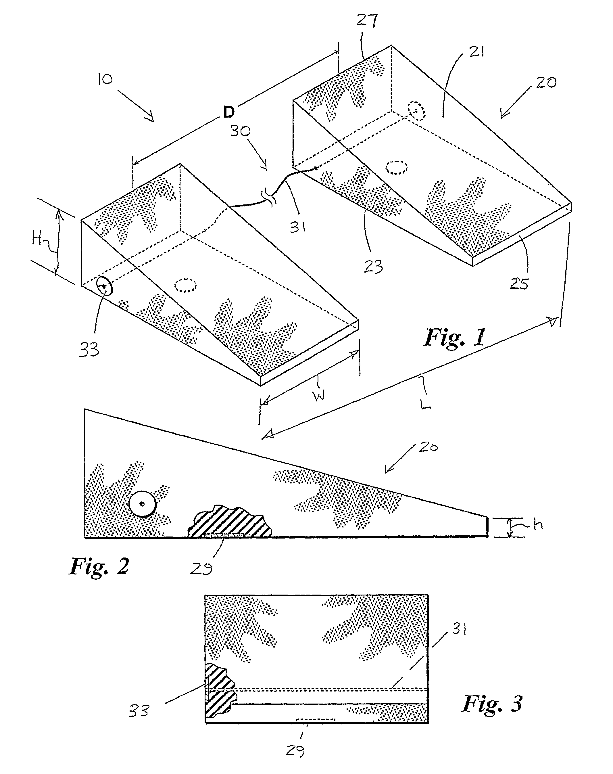 Portable curb ramp