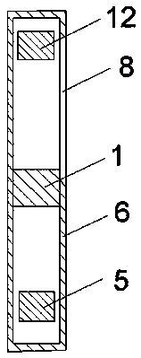 Conveying pipeline pressure detection device