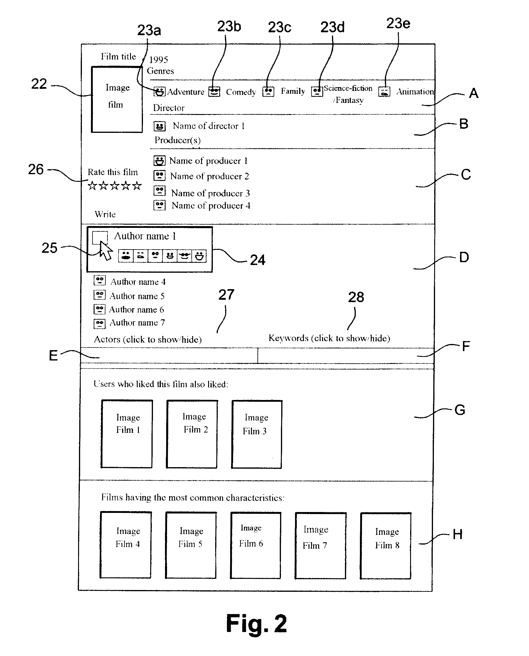 Device and a method for updating a user profile