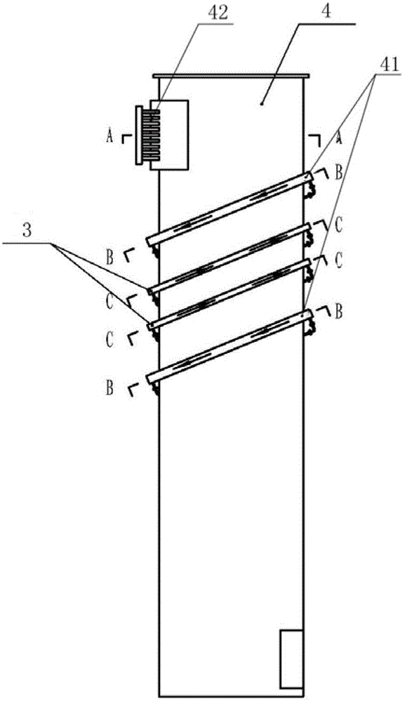 Medical waste incinerator applied with oxygen-enriched combustion technology