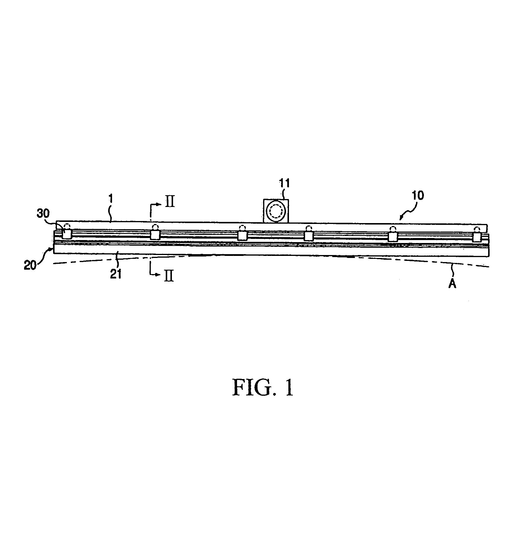 Wiper blade assembly for motor vehicle