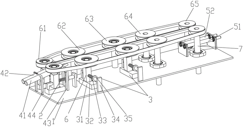 Seedling pulling, conveying and falling device