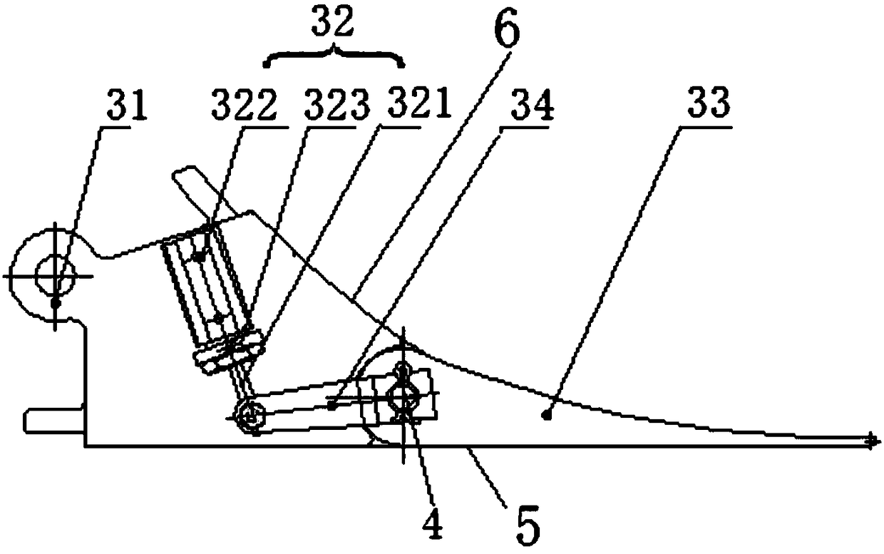 A pneumatic double track switch