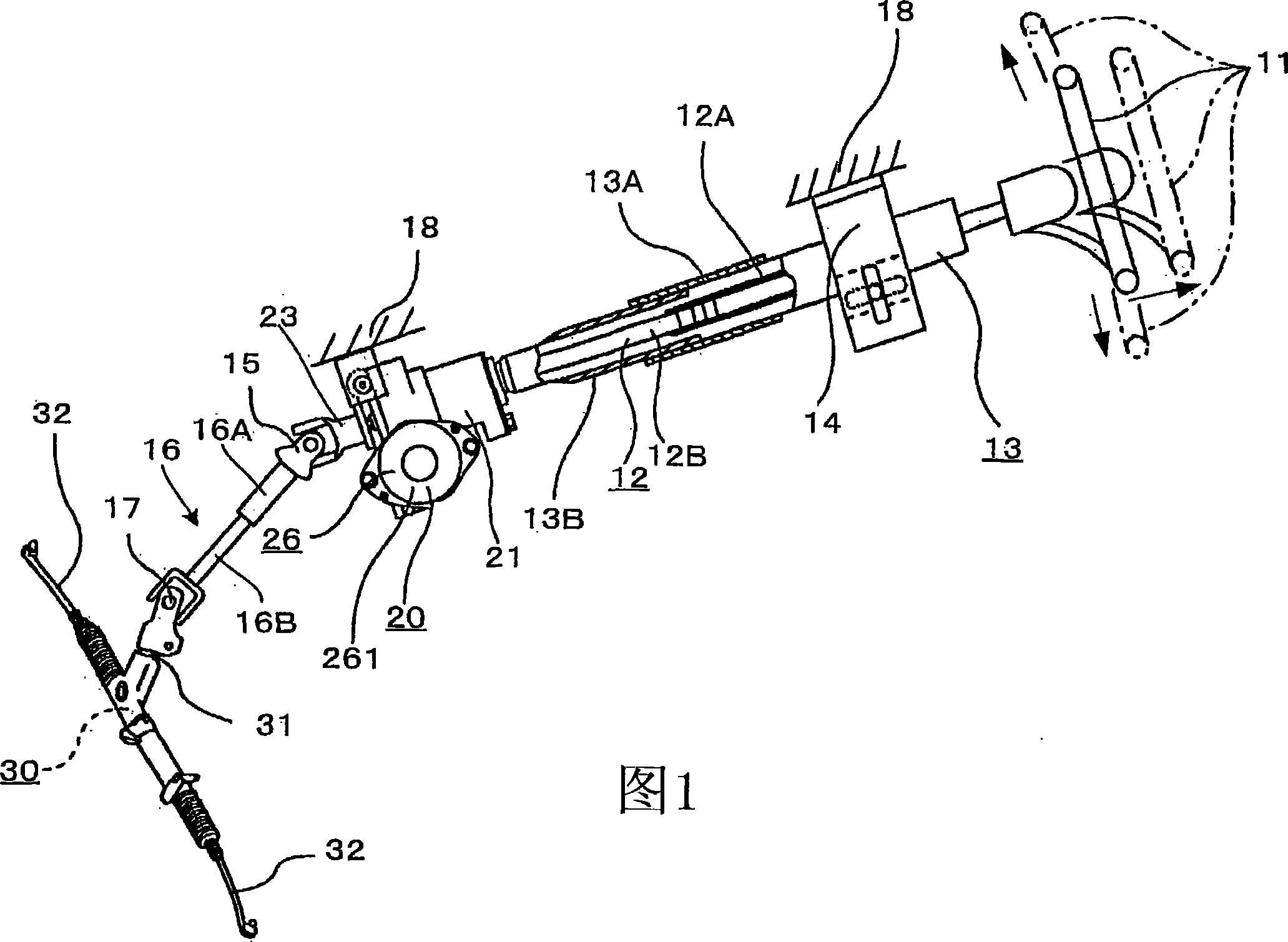 Telescopic shaft