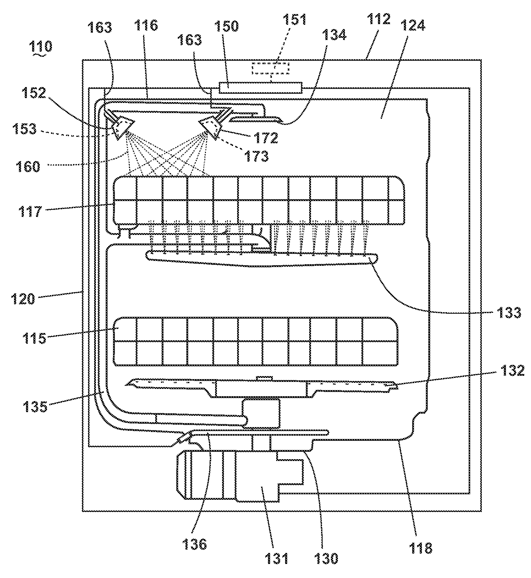 Dishwasher with Sonic Cleaner