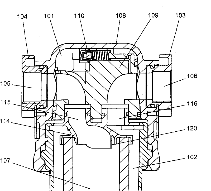 Filter with replaceable insert