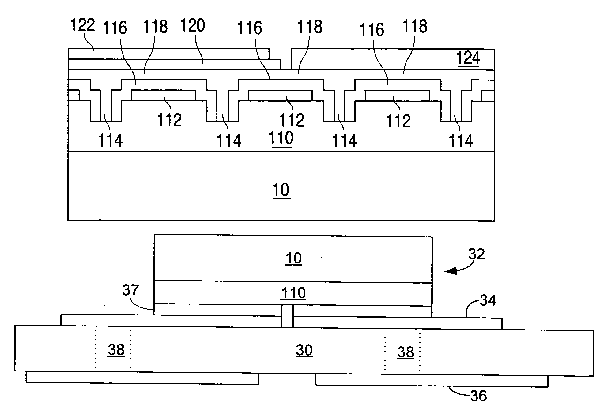 Method of removing the growth substrate of a semiconductor light emitting device