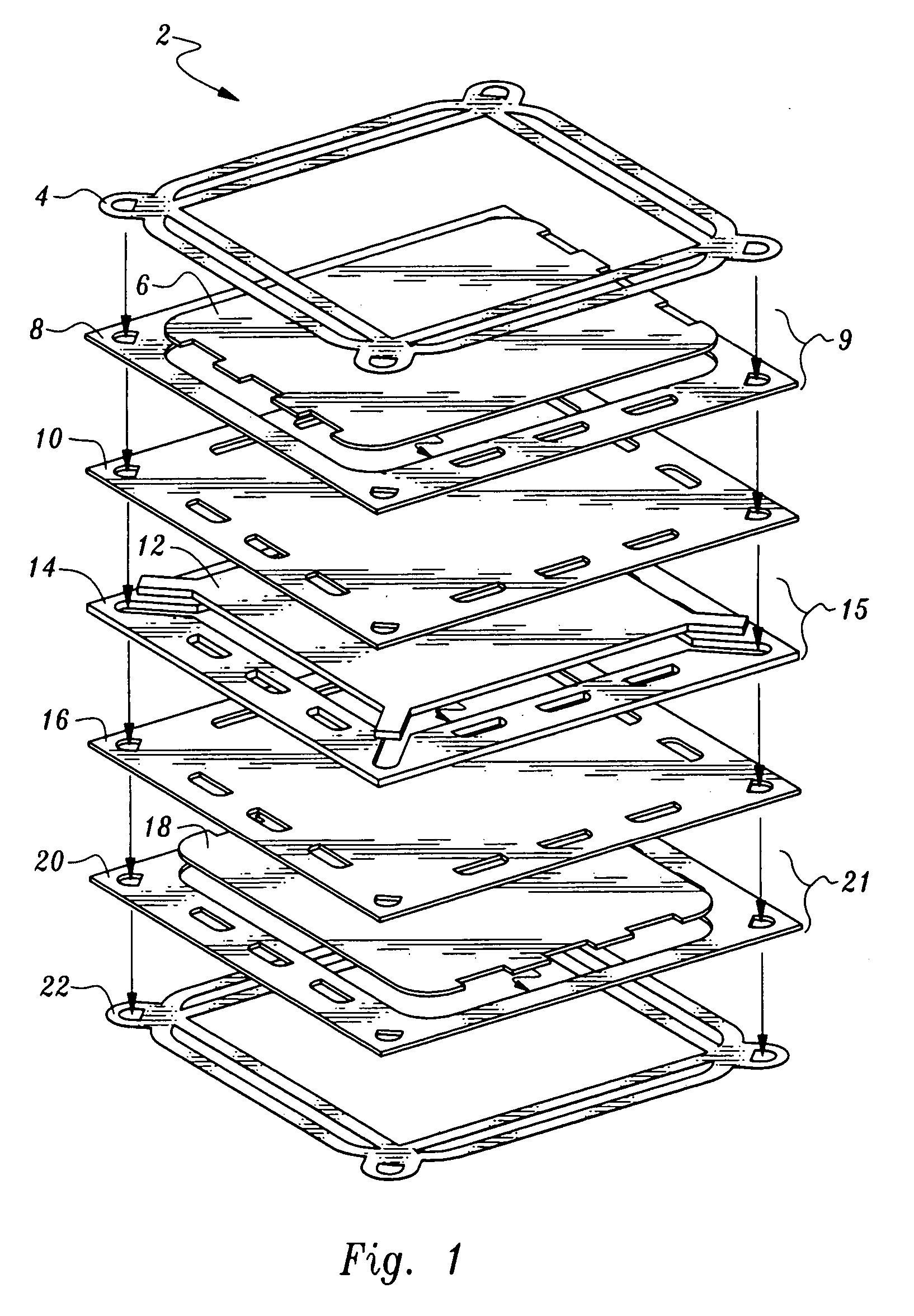 Channel-less proton exchange membrane fuel cell