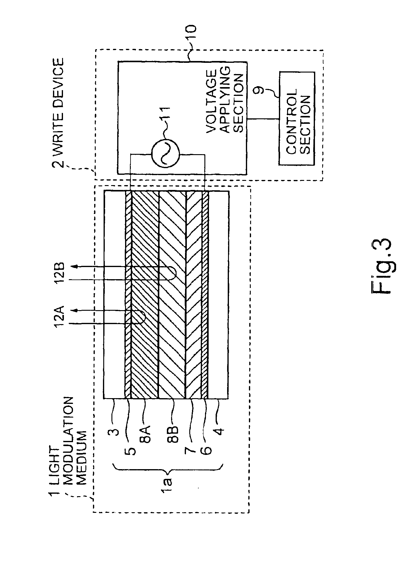 Light modulation medium and light modulation method