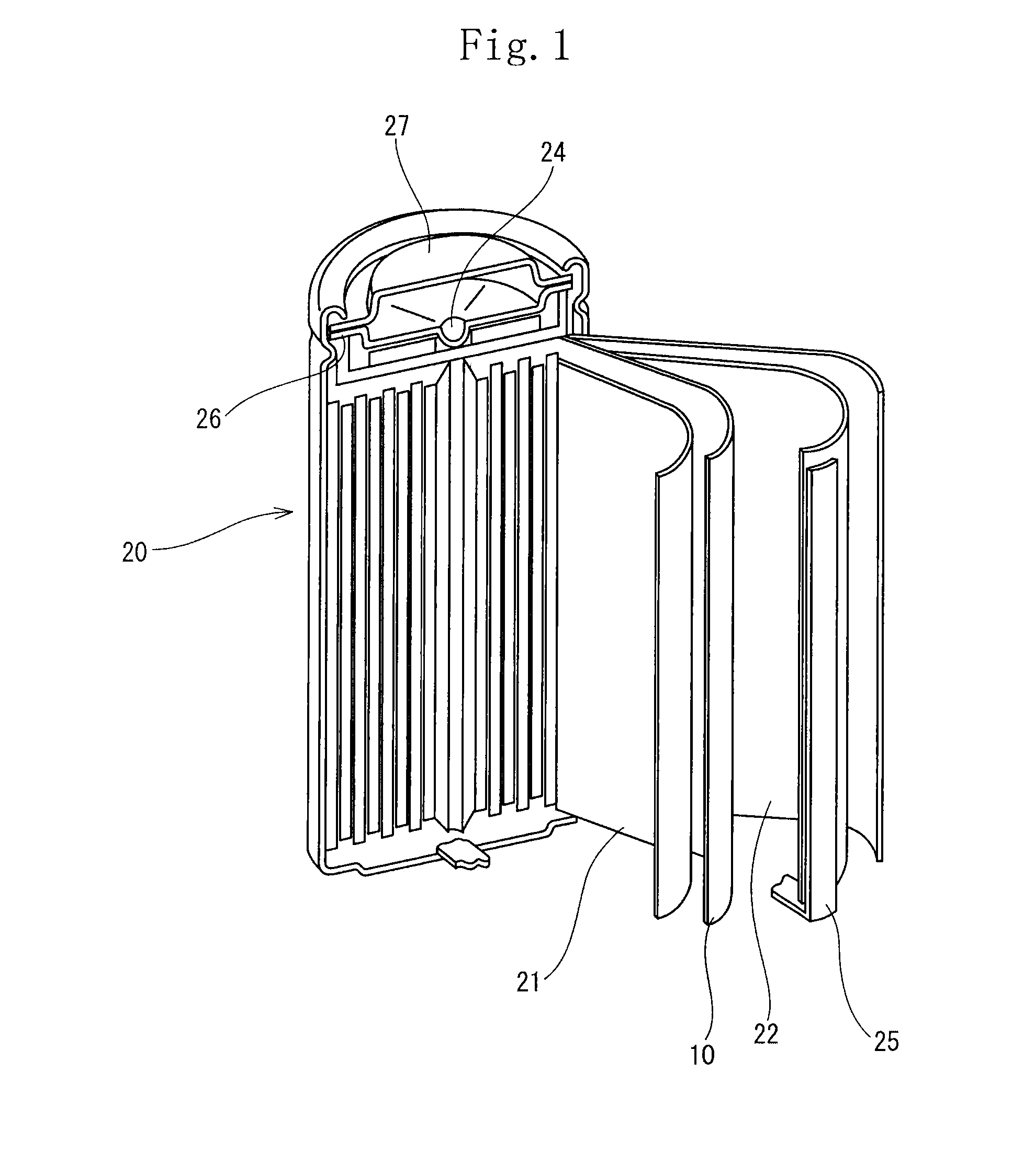 Laminated porous film, separator for battery, and battery