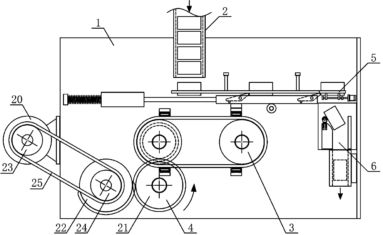 Pipe fitting translation and turning conveying mechanism