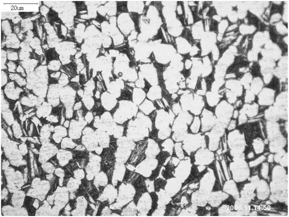 Moderate intensity titanium alloy and preparing method thereof