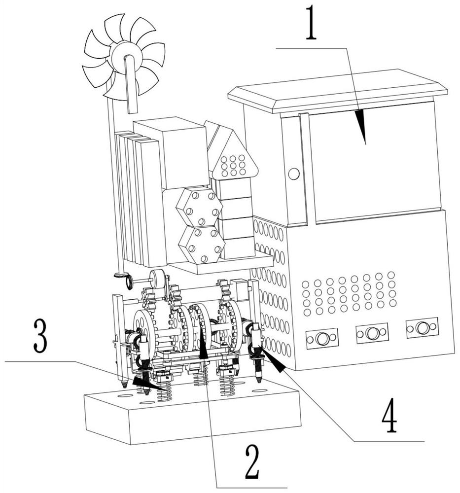 6G base station box with windproof function