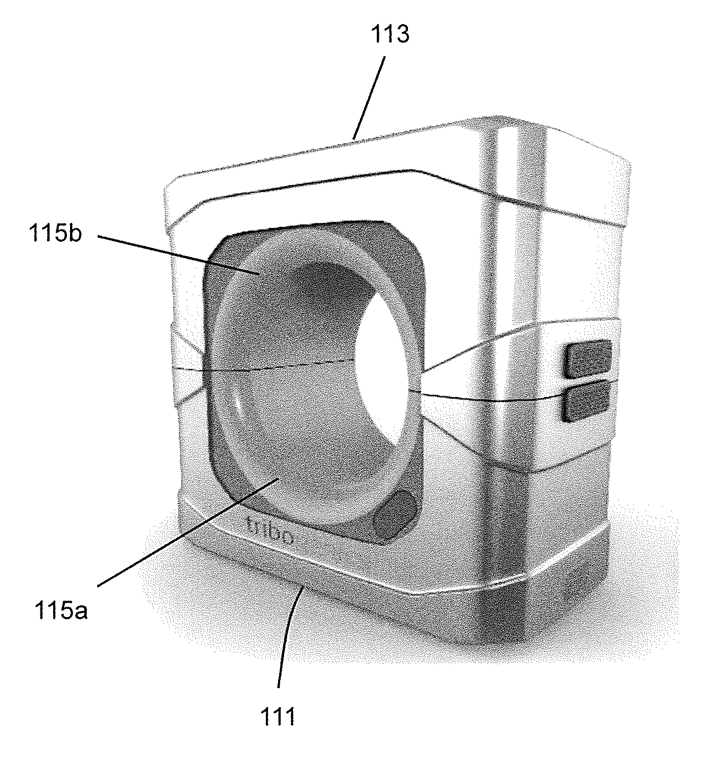 Portable head ct scanner