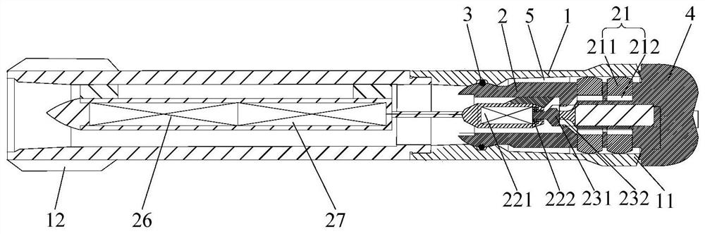 Combined type guiding drilling tool and method