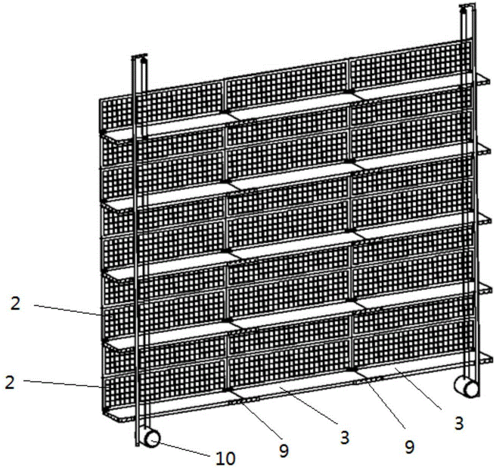 Folding building construction robot platform unit and building construction robot platform