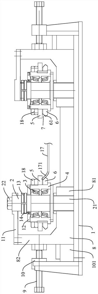 Steel belt hobbing beveling machine and steel belt hobbing beveling process