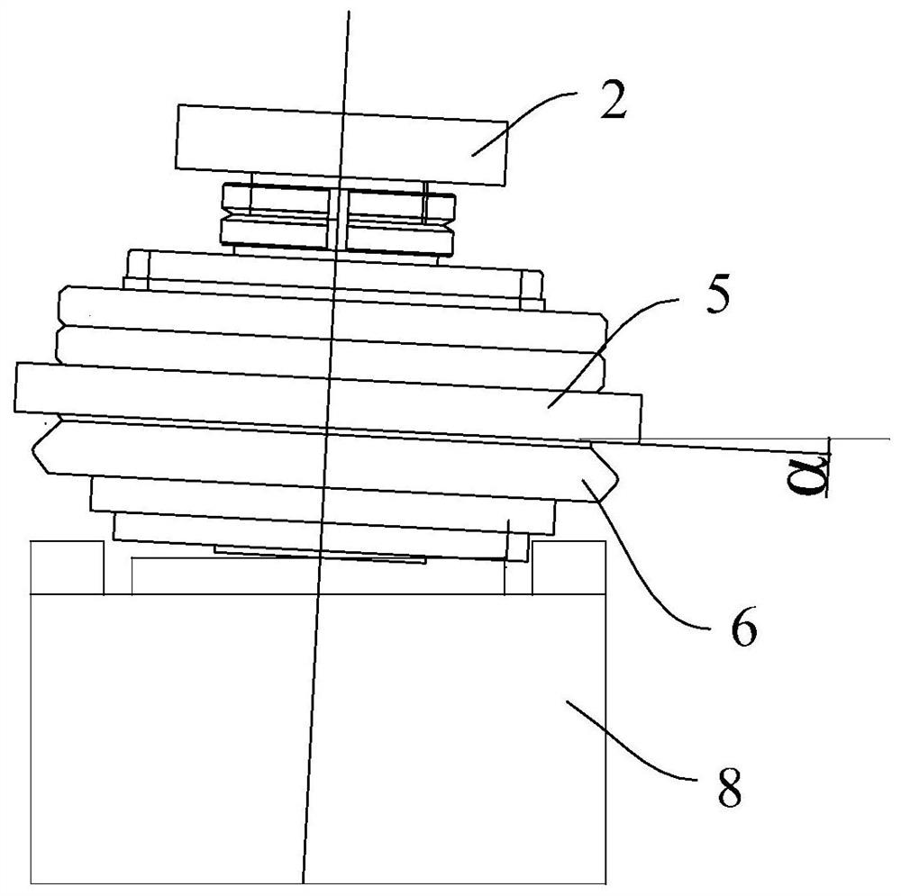 Steel belt hobbing beveling machine and steel belt hobbing beveling process