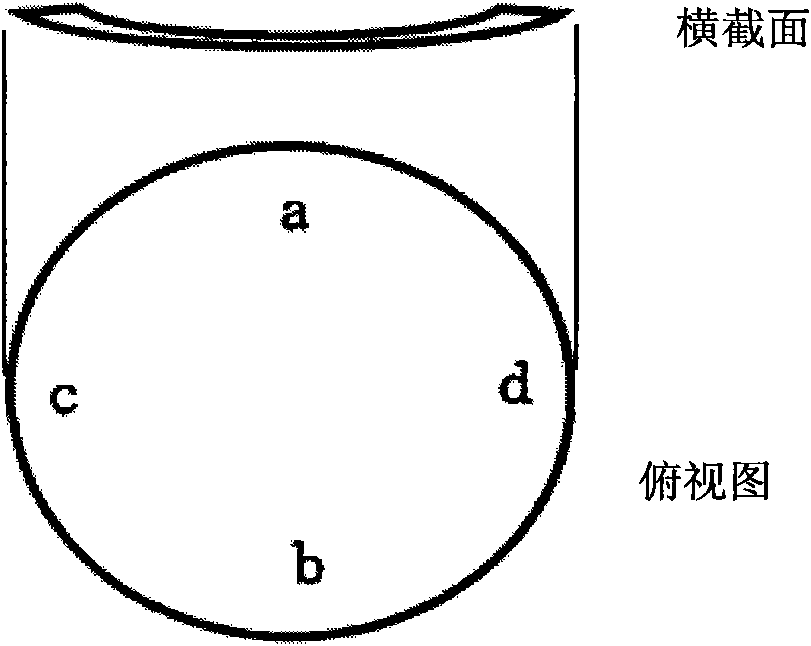 Liquid crystal polymer material reinforced by glass fibers with non-circular cross sections and preparation method thereof