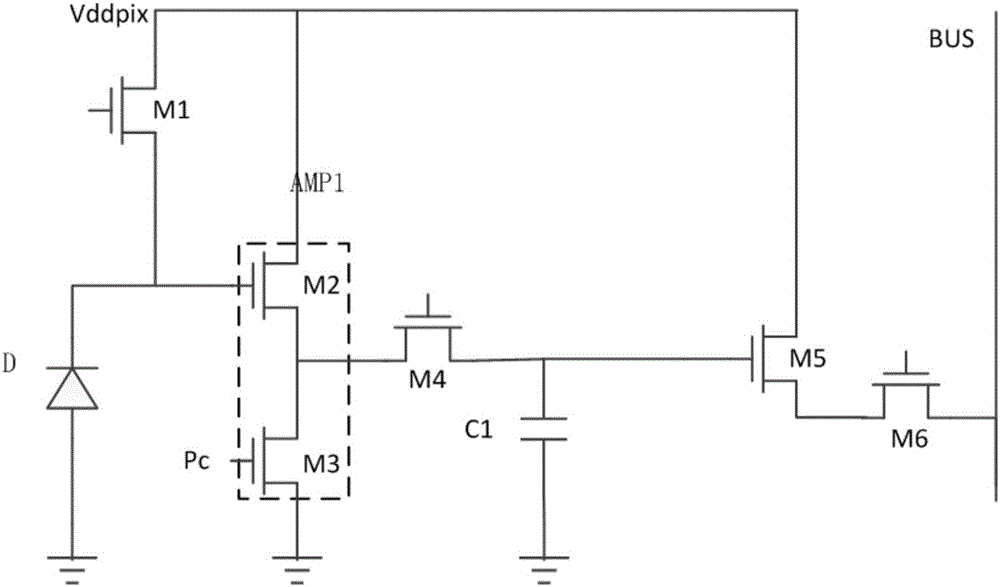 High-speed global shutter image sensor pixel and its pixel signal acquisition method