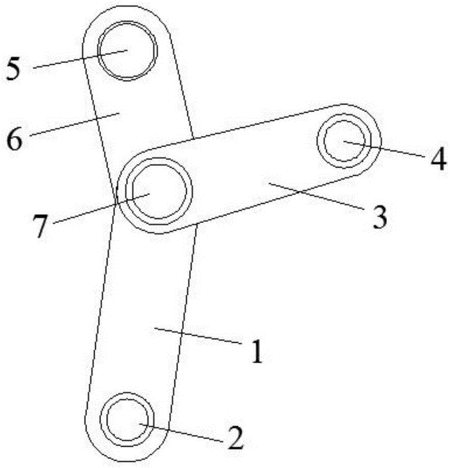 Oil cylinder and connecting rod drive system for compounded transmission hydraulic machine