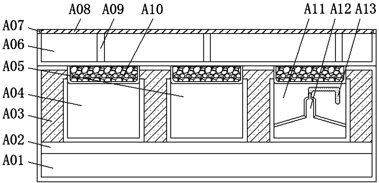 Sampling box device for safety detection of cosmetics