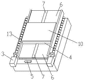 Aluminum alloy door window with sunshade function